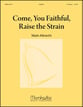 Come You Faithful Raise the Strain Handbell sheet music cover